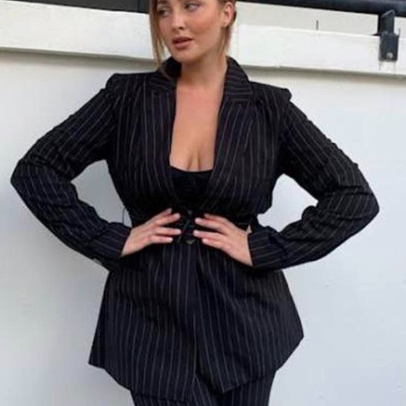 Glassons Jackets & Blazers - Glassons Pinstripe Blazer